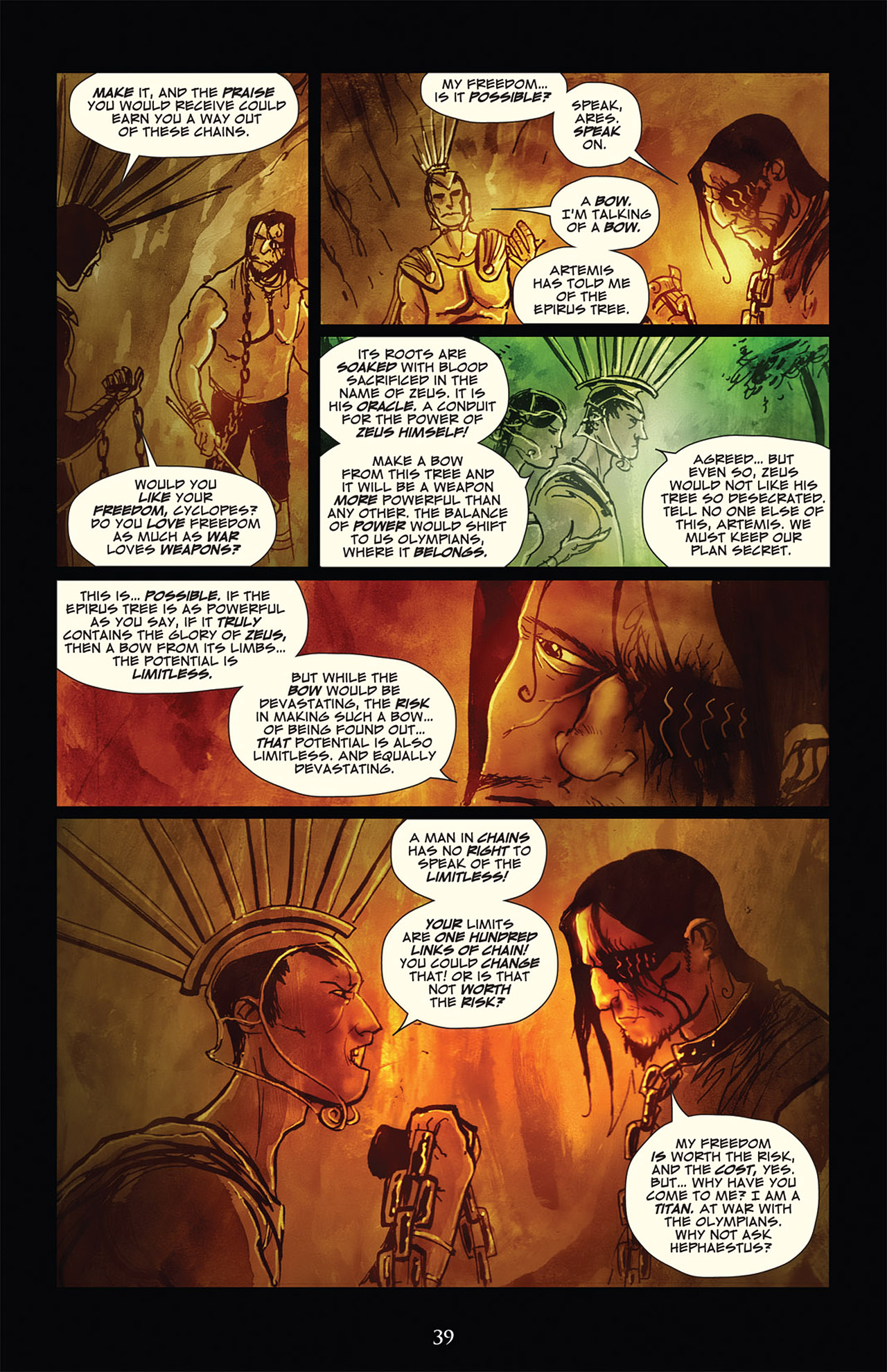 Read online Immortals: Gods and Heroes comic -  Issue # TPB - 42