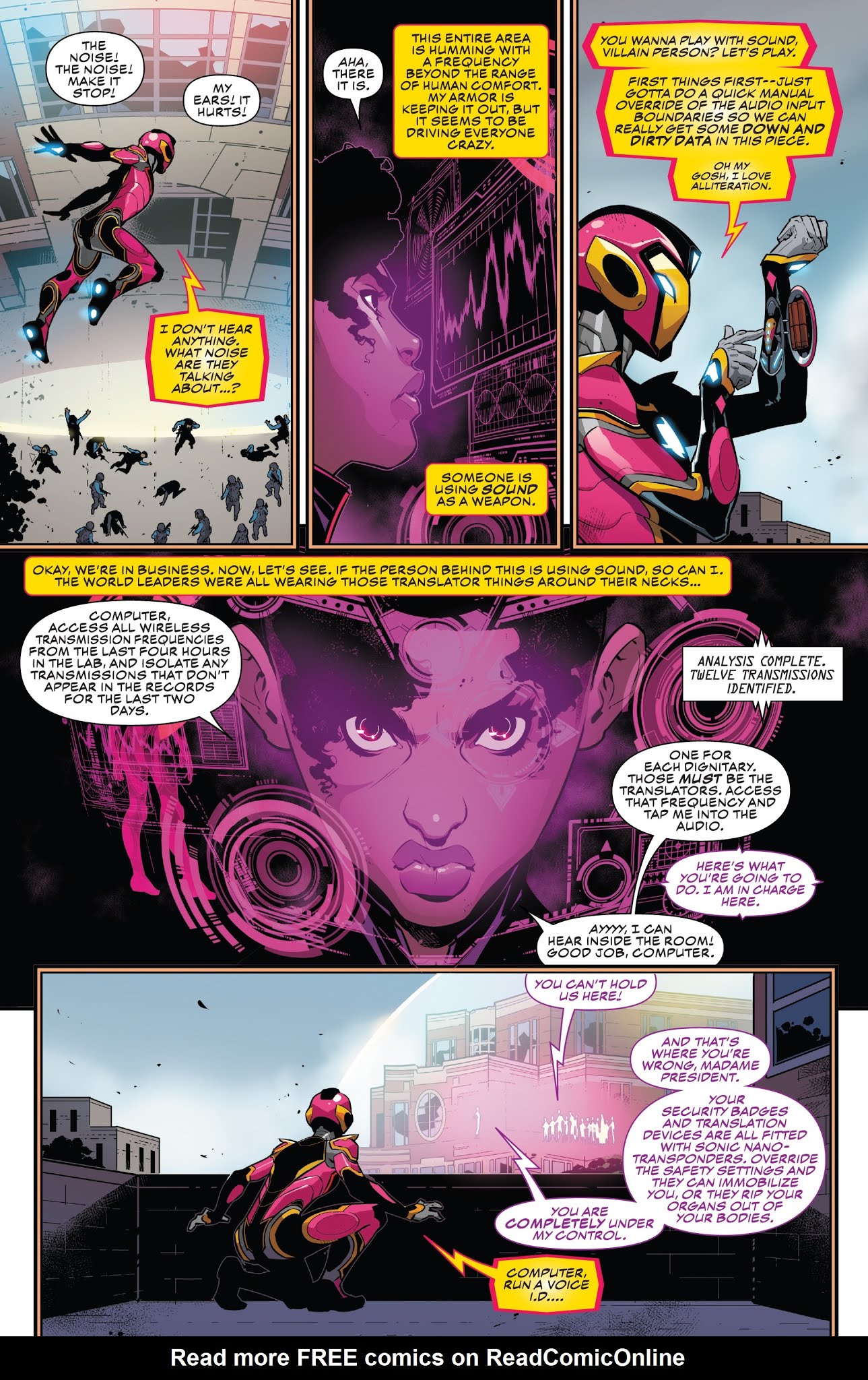Read online Ironheart comic -  Issue #1 - 12