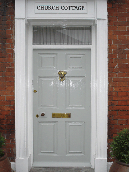 Farrow and Ball Light Blue front door