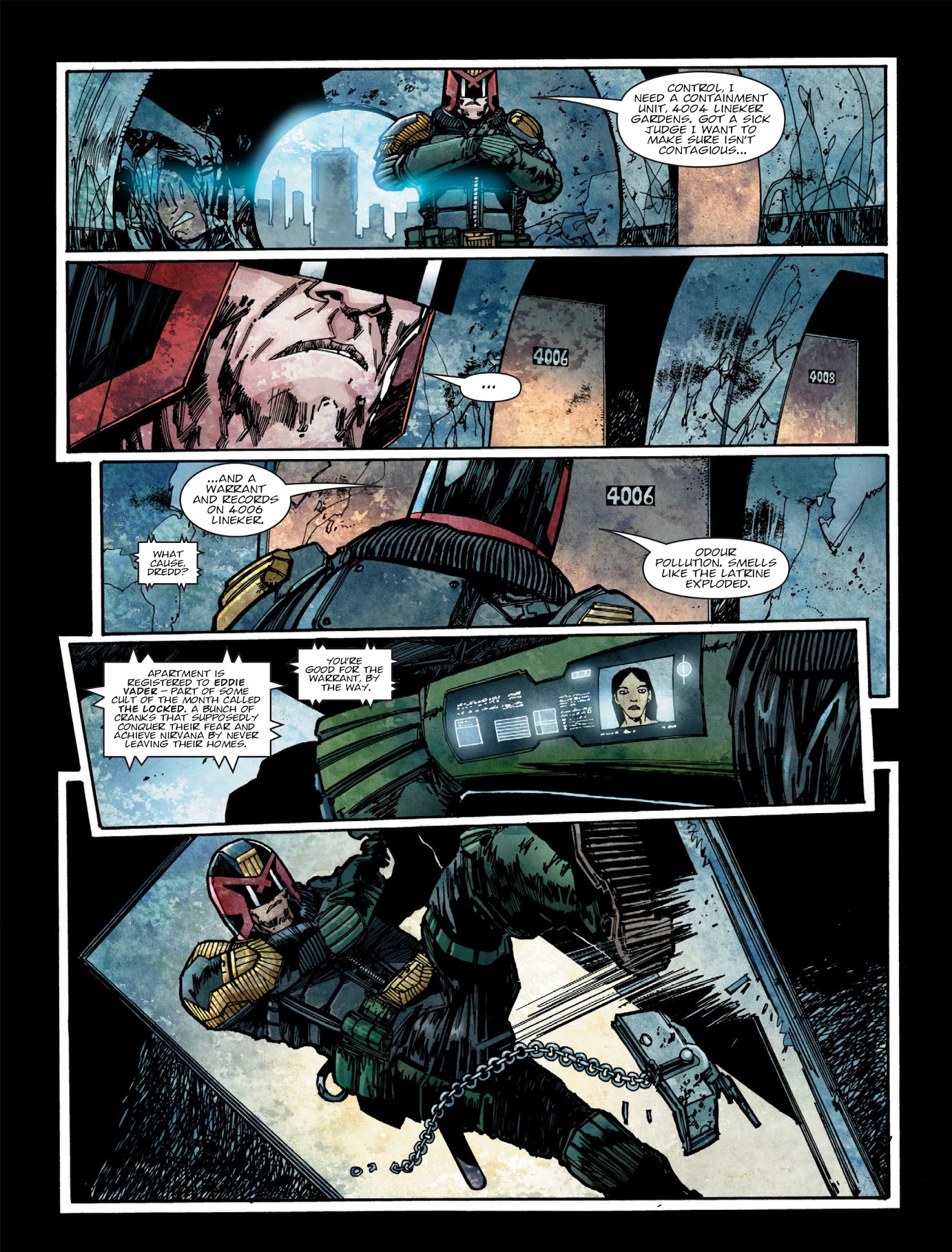 Read online Judge Dredd Megazine (Vol. 5) comic -  Issue #393 - 57