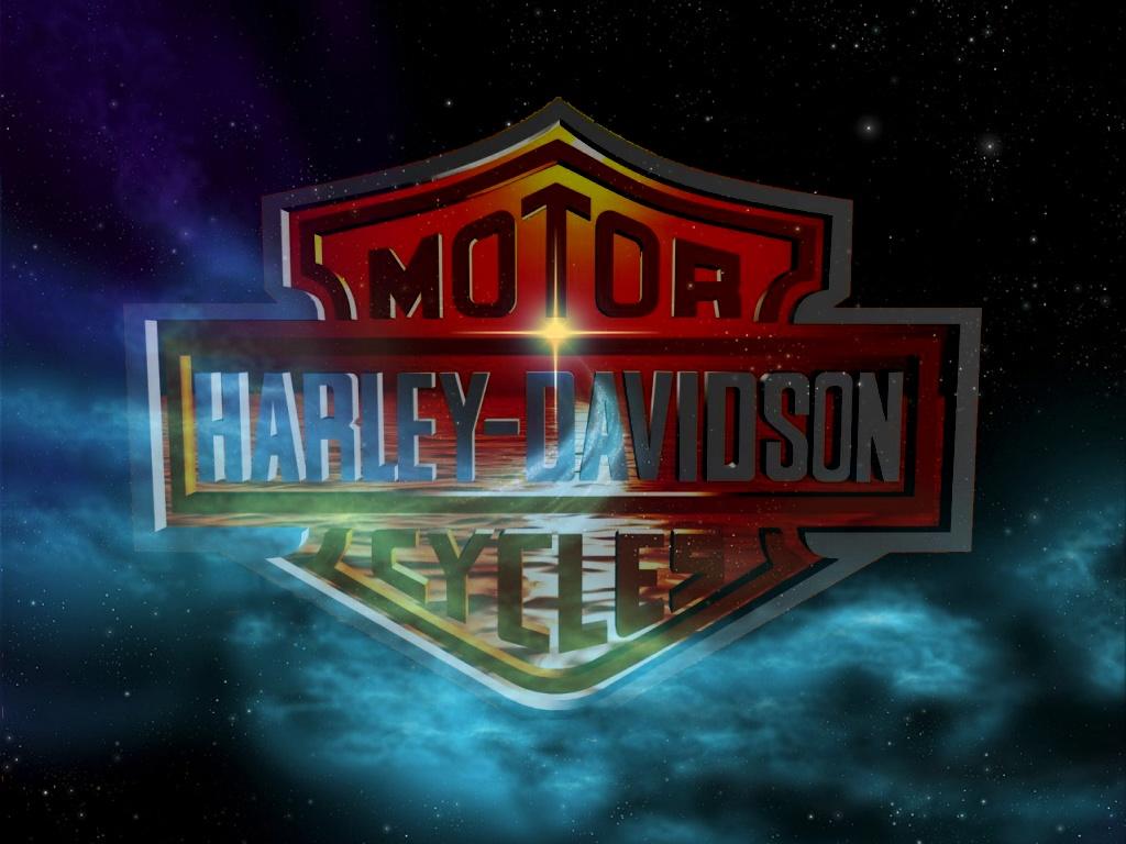 Harley Davidson Logo colourful