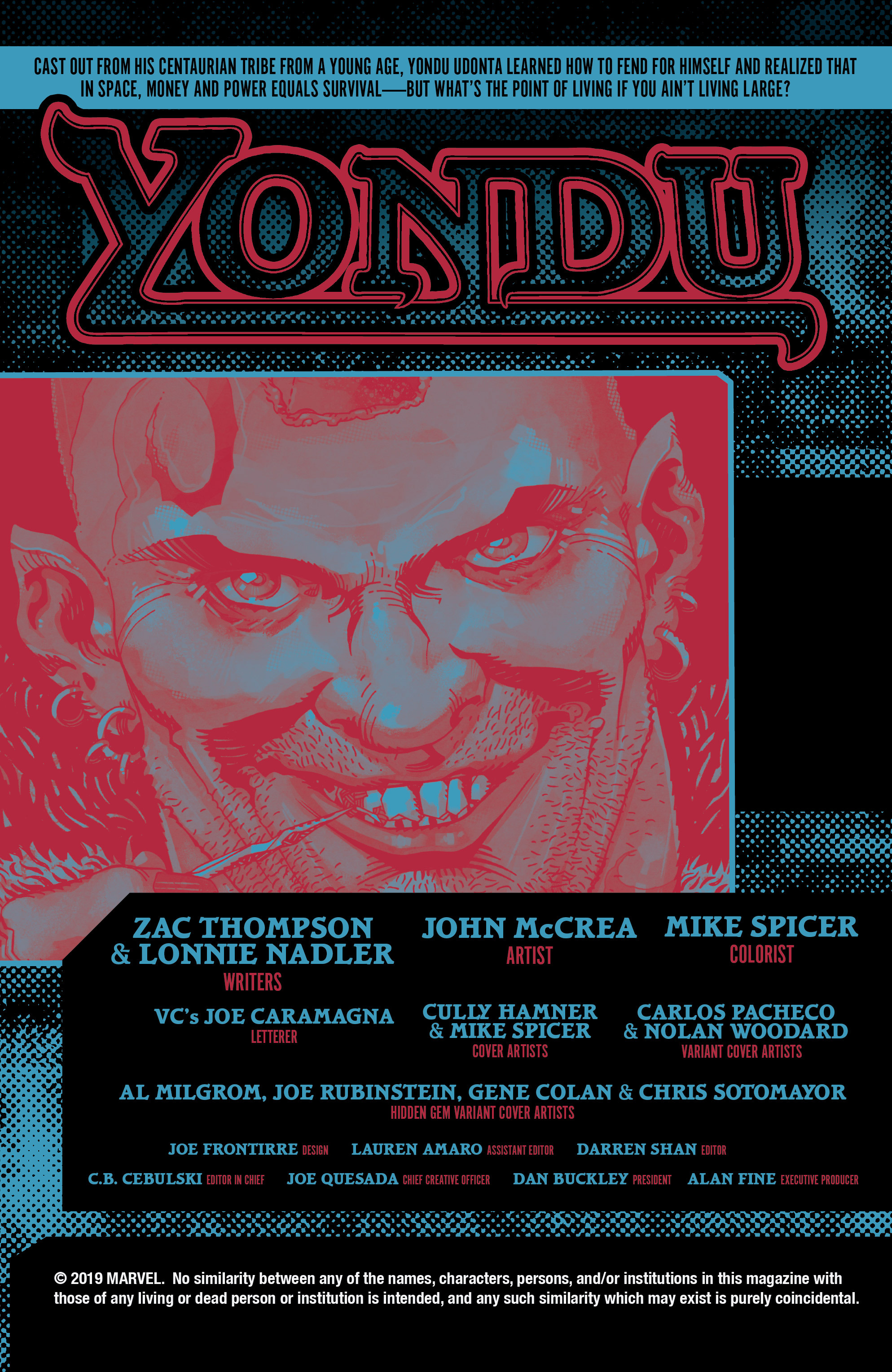 Read online Yondu comic -  Issue #1 - 22
