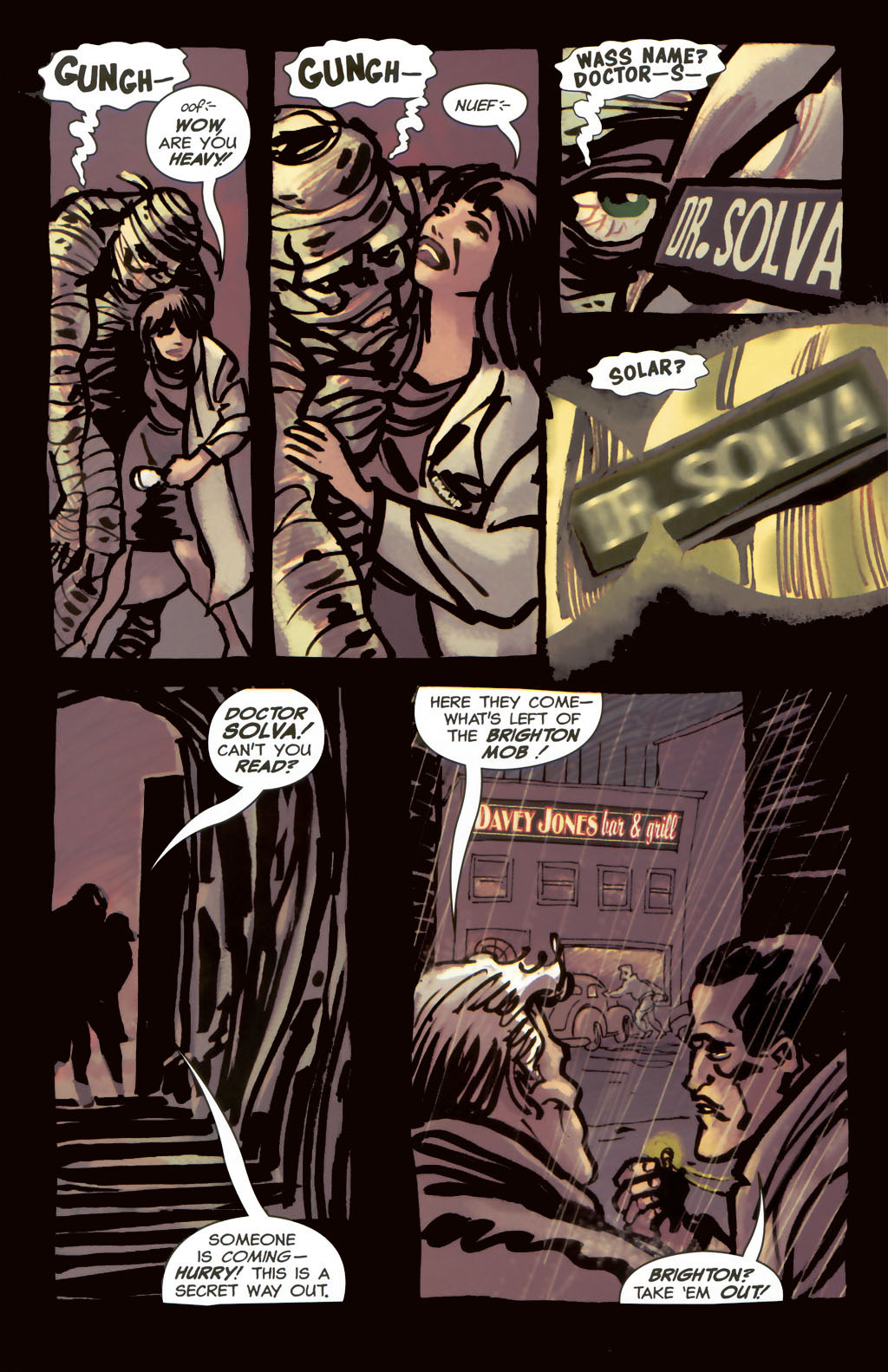 Read online Frankenstein Mobster comic -  Issue #1 - 23