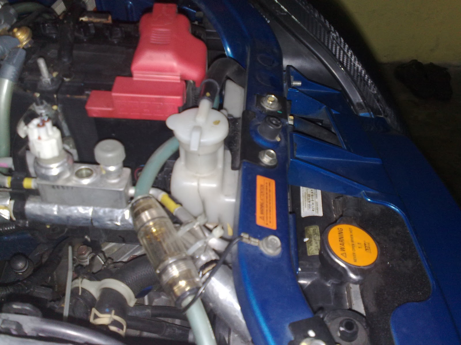 The journey begins It is time to change your coolant.
