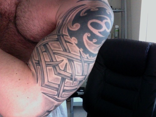 Tribal Shoulder Tattoo A Tribal Shoulder Tattoo is something that you have 