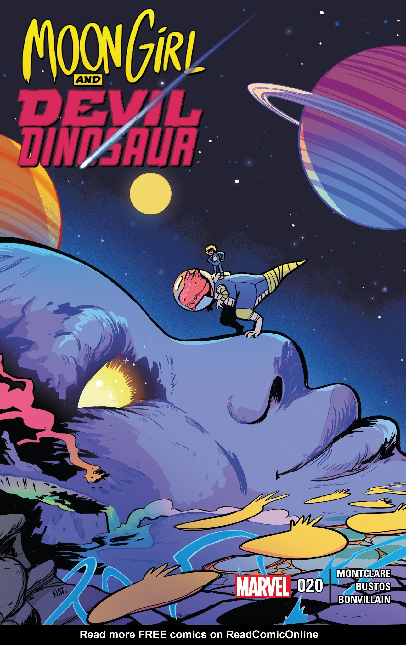 Read online Moon Girl And Devil Dinosaur comic -  Issue #20 - 1