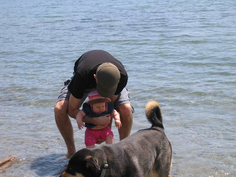First time in the ocean