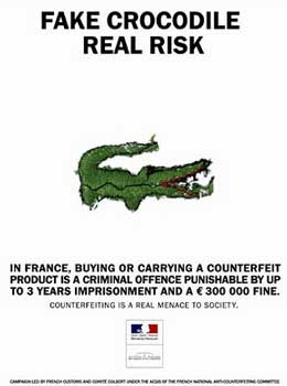 French warning against fakes