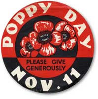 Poppy Appeal badge
