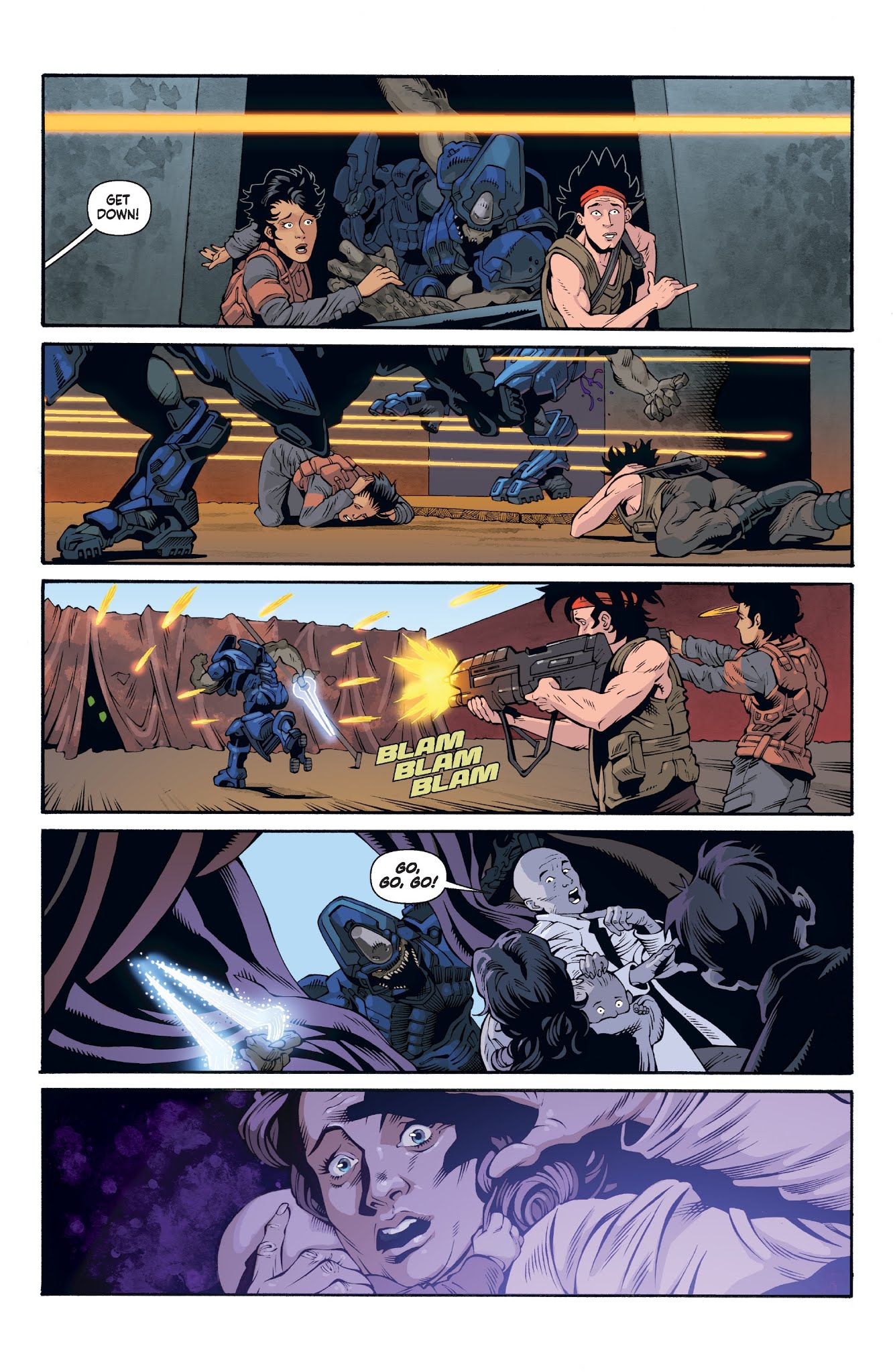 Read online Halo: Lone Wolf comic -  Issue #1 - 21