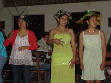 Las Ganadoras del Concurso de sombreros campamento 2007
