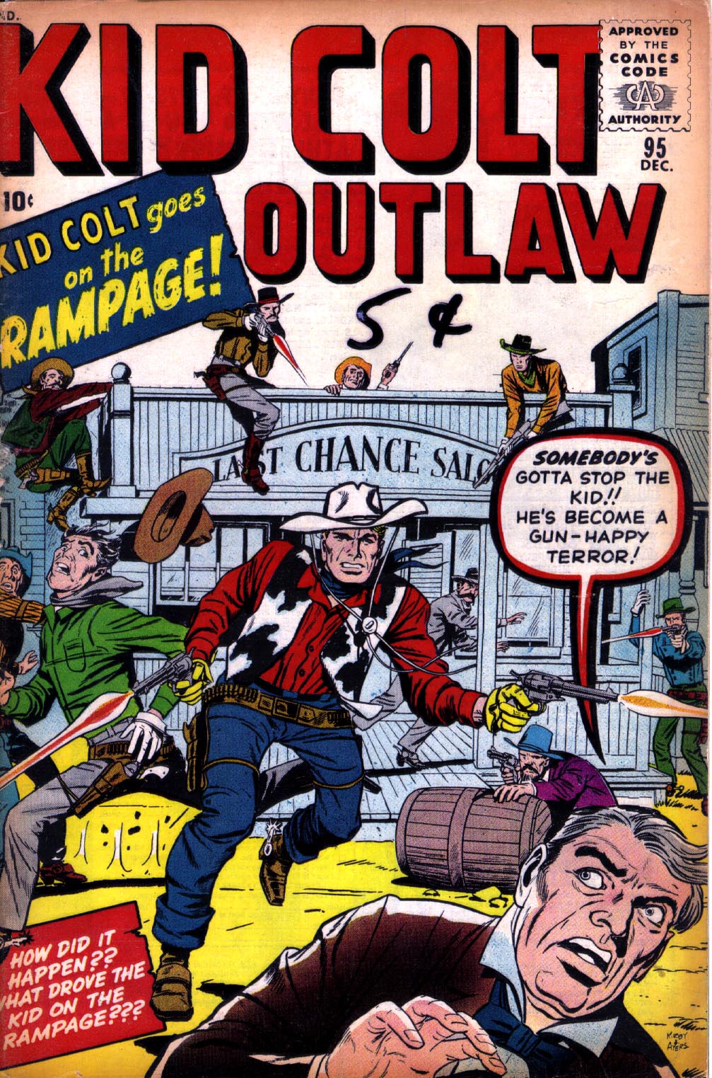 Read online Kid Colt Outlaw comic -  Issue #95 - 1