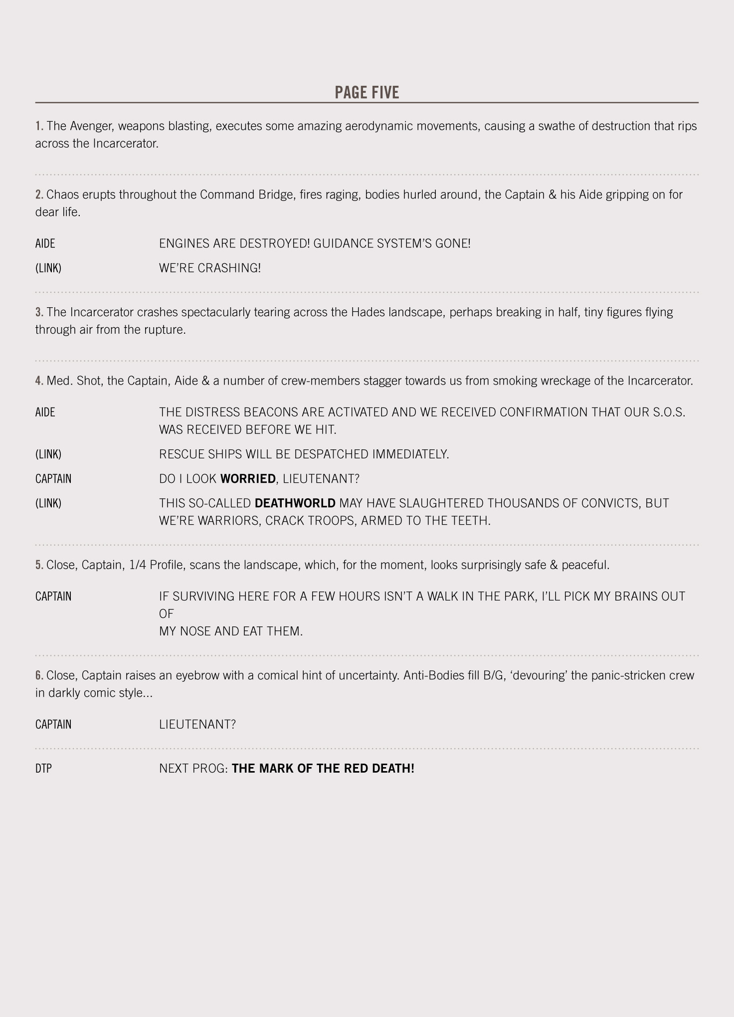 Read online 2000 AD Script Book comic -  Issue # TPB (Part 3) - 7