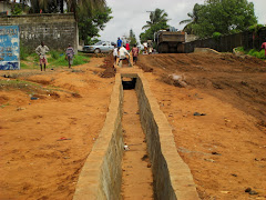 Ongoing Urban Works at Soniwein, Monrovia