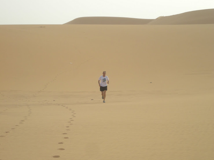 Rennen in de woestijn van Libie