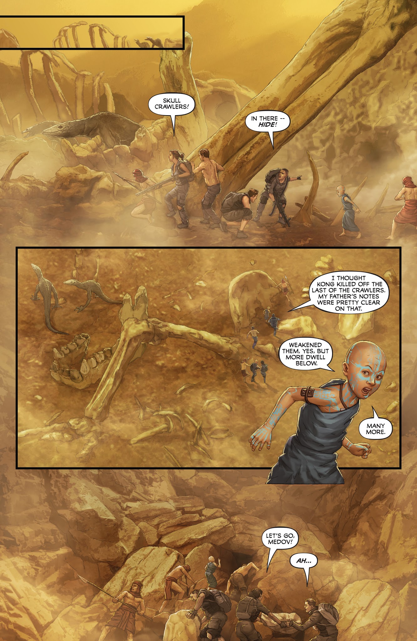 Read online Skull Island: The Birth of Kong comic -  Issue #3 - 10