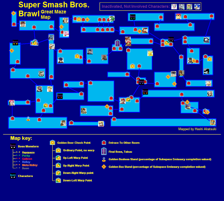 ssbb great maze map (bigger version)