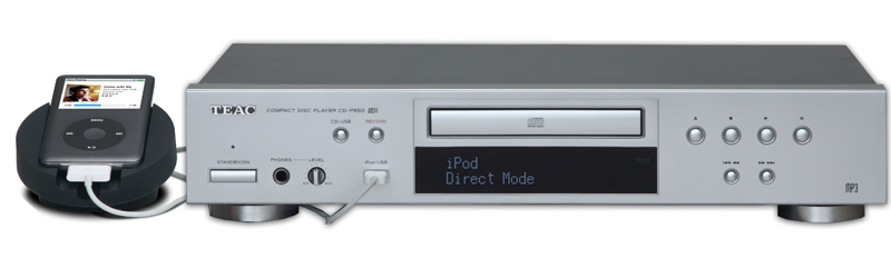 Badabings: TEAC CD-P650 CD Player With iPod Support