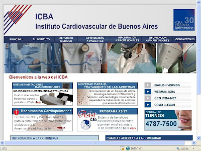 El Instituto Cardiovascular de Buenos Aires desarrolló un programa de computación único en el mundo destinado a facilitar el manejo de la hiperglucemia en el post operatorio de cirugía cardíaca