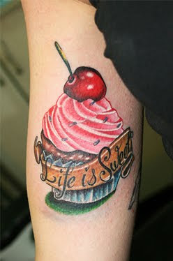 Cherry Tattoos on Cherry Tattoo Sweet And Fresh   Tattoo Design