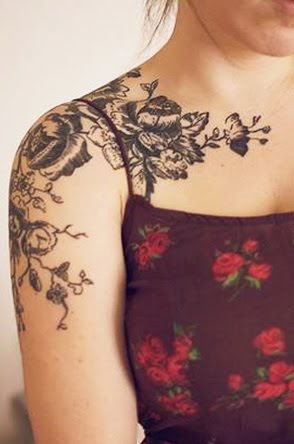 variant tattoo art: Feminine tattoo designs-somthing different