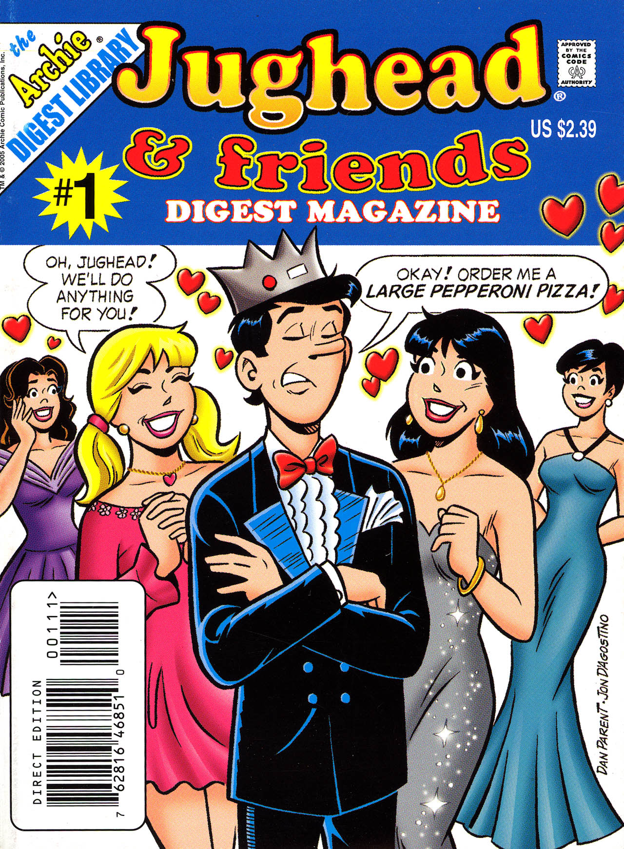 Read online Jughead & Friends Digest Magazine comic -  Issue #1 - 1