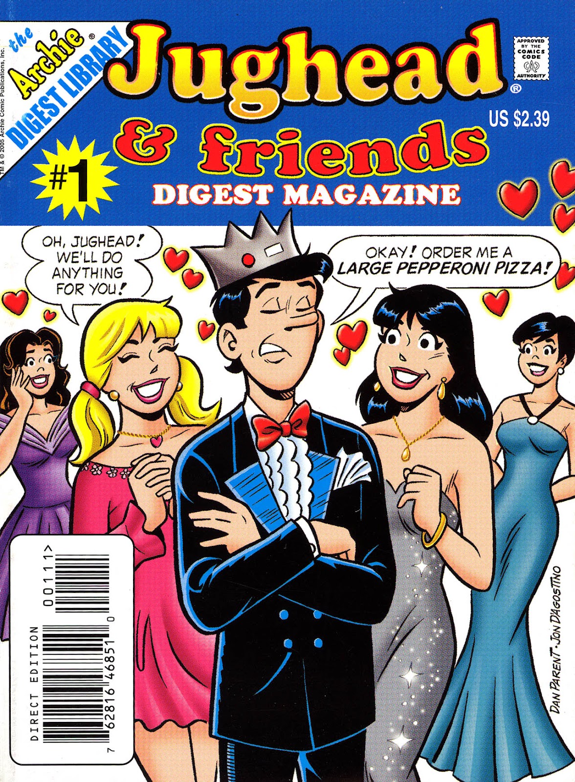 Jughead & Friends Digest Magazine issue 1 - Page 1