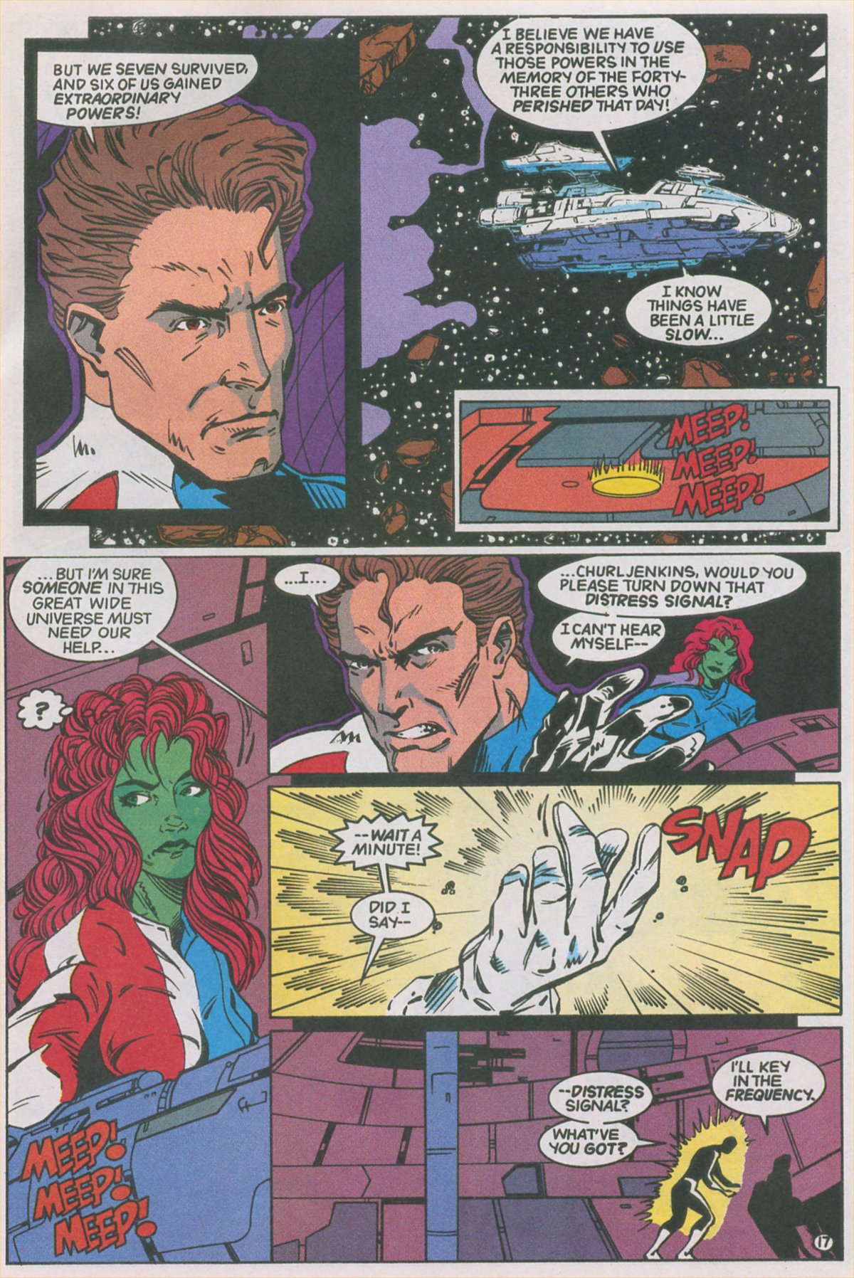 Read online Valor (1992) comic -  Issue #5 - 17