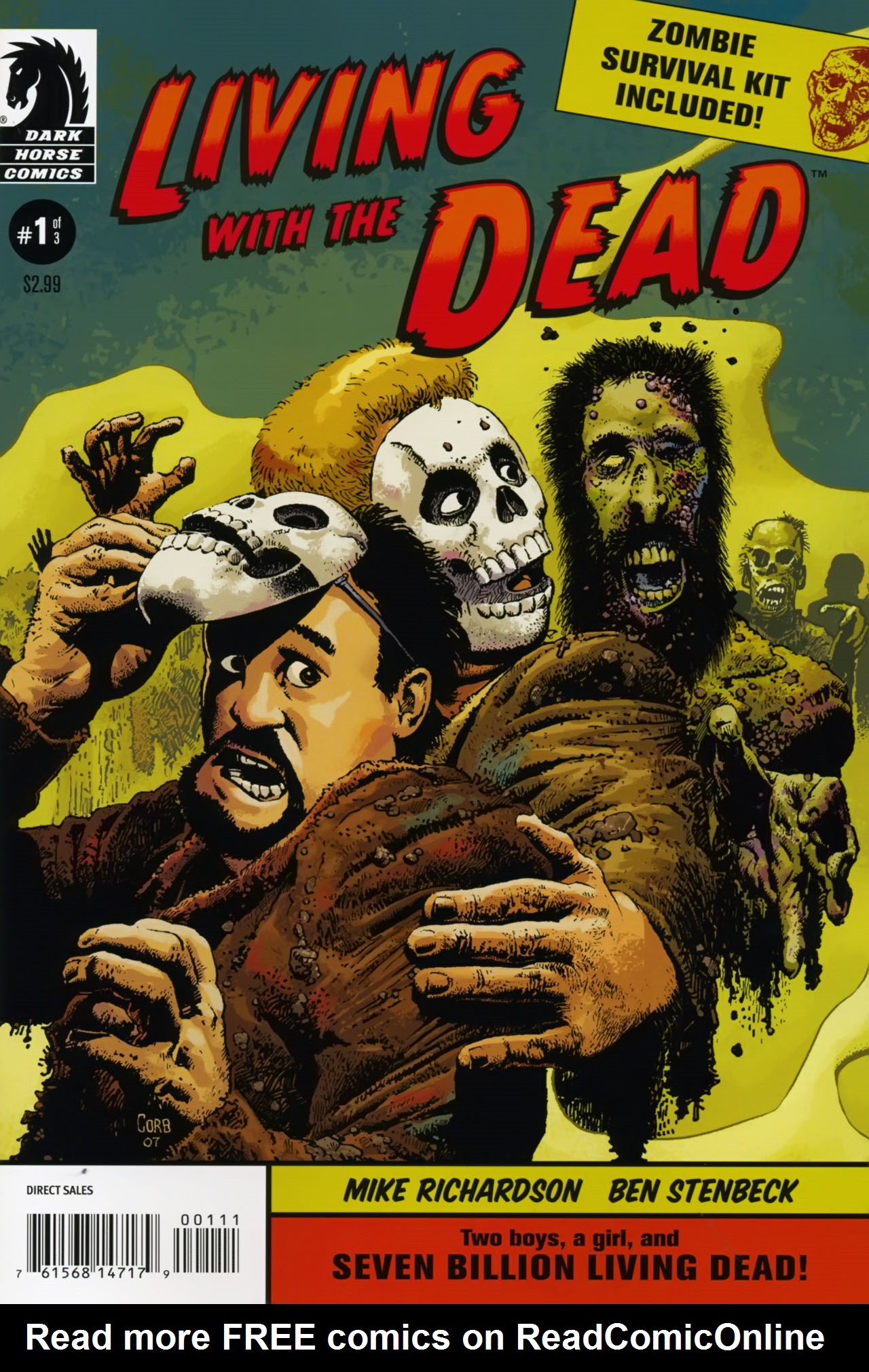 Read online Living With The Dead comic -  Issue #1 - 1