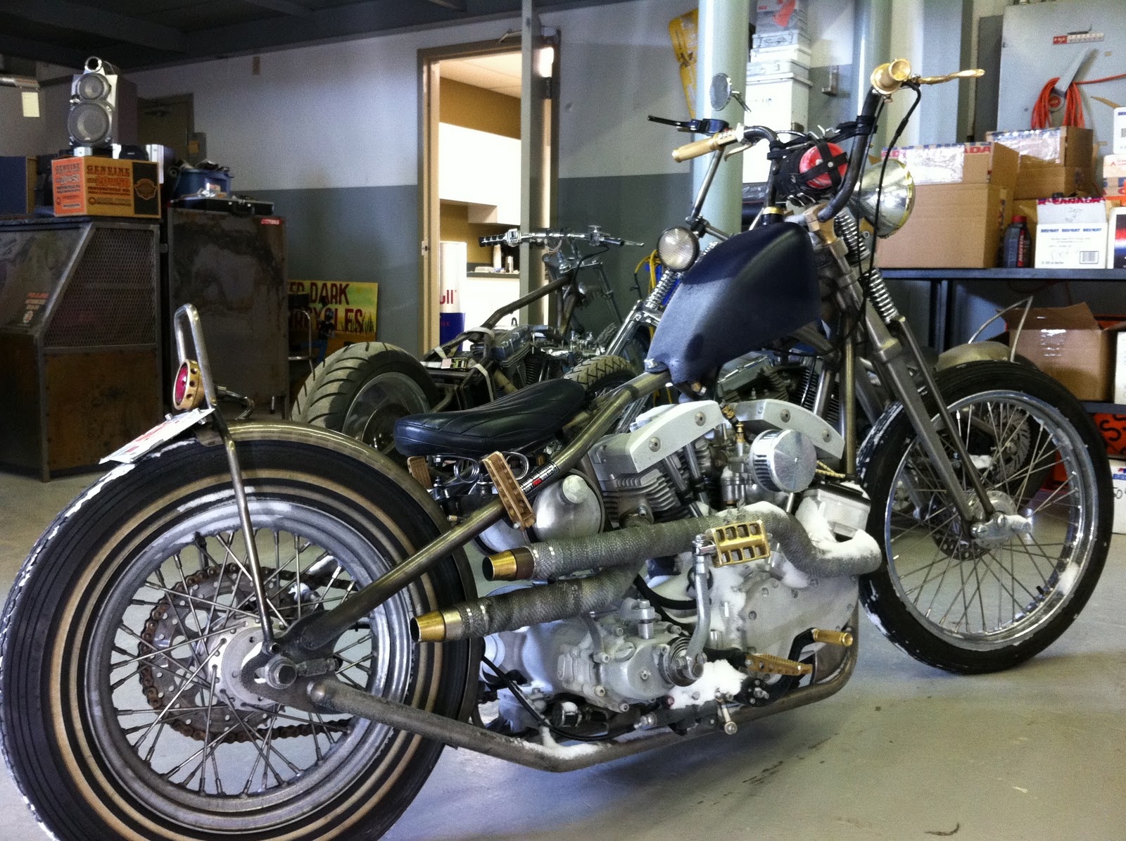 After Dark Motorcycles Dusty's Frosty Chop