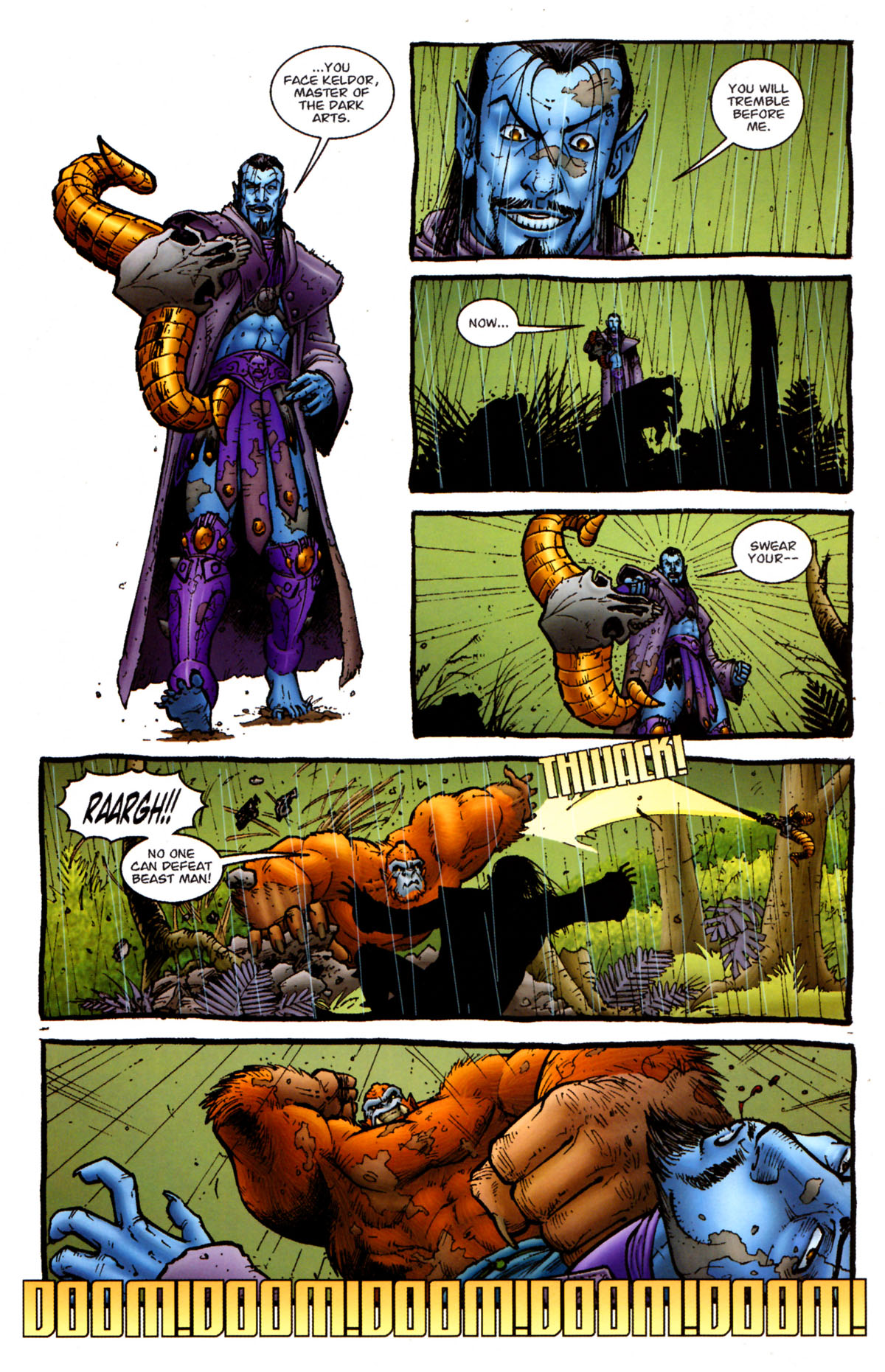Read online Masters of the Universe: Icons of Evil comic -  Issue # Beastman - 21