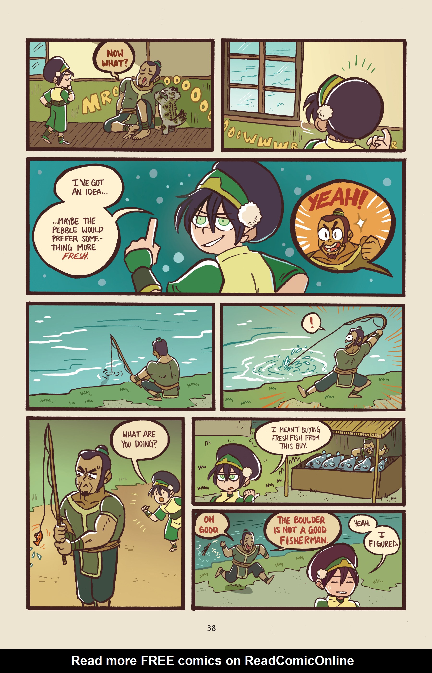 Read online Nickelodeon Avatar: The Last Airbender - Team Avatar Tales comic -  Issue # TPB - 39