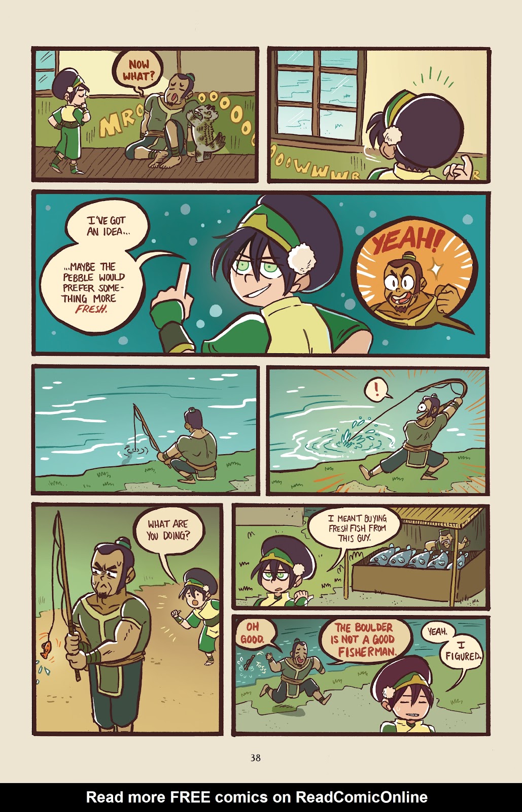 Nickelodeon Avatar: The Last Airbender - Team Avatar Tales issue TPB - Page 39