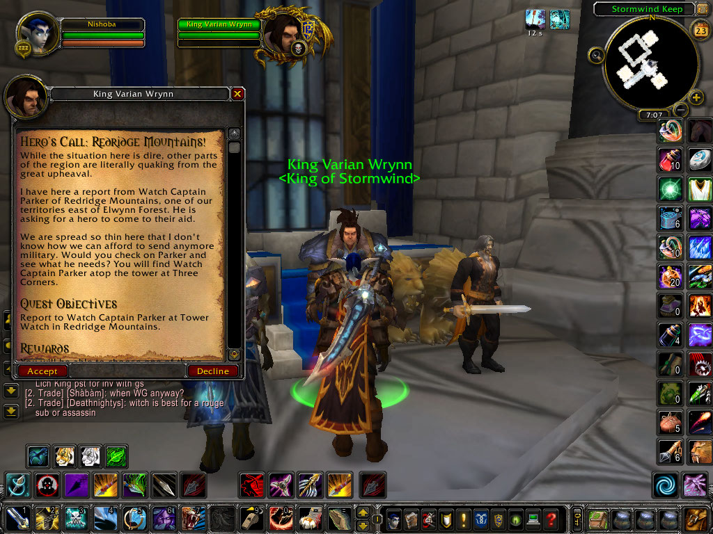 Shadows Wow Guide Changes to Stormwind Keep Cata