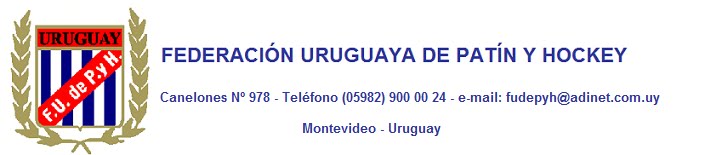 FEDERACION URUGUAYA DE PATIN Y HOCKEY