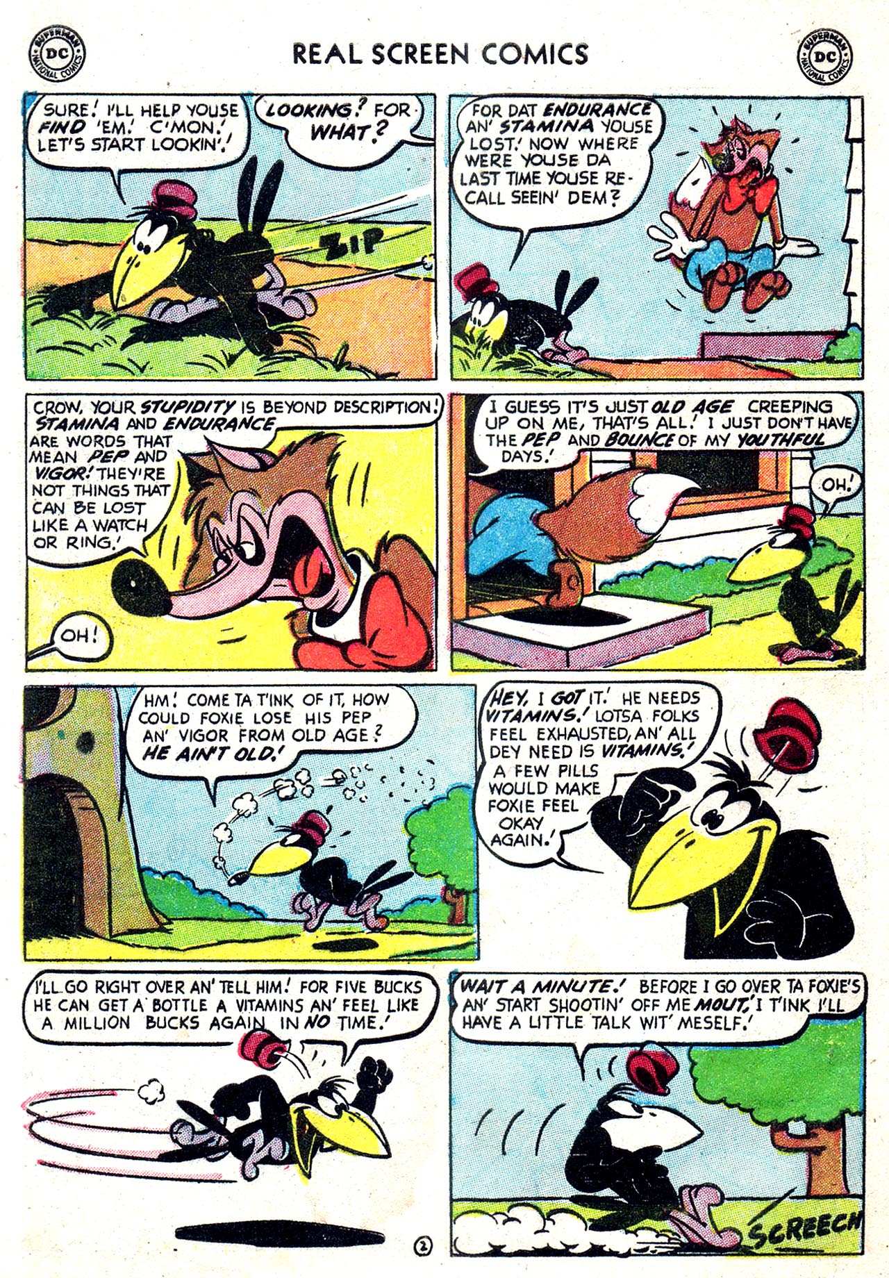 Read online Real Screen Comics comic -  Issue #49 - 4
