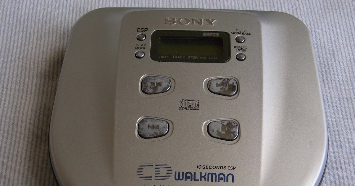 卓上オーディオ (Tabletop Audio): ポータブルCDプレイヤー(SONY D-E500)