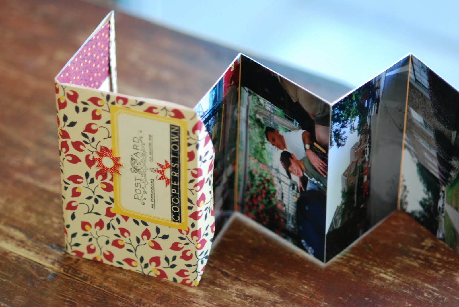 jbs inspiration FoldOut Postcard Holder by Betsy Sammarco