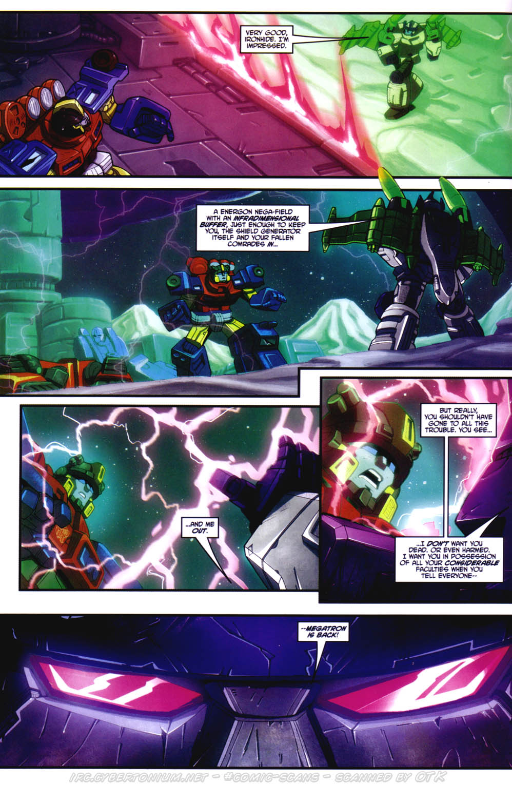 Read online Transformers Energon comic -  Issue #30 - 19