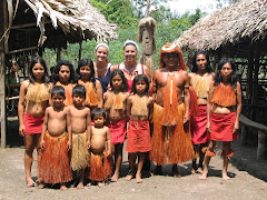 Avec la tribu des Yaguas