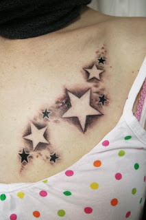 star tattoos women picture