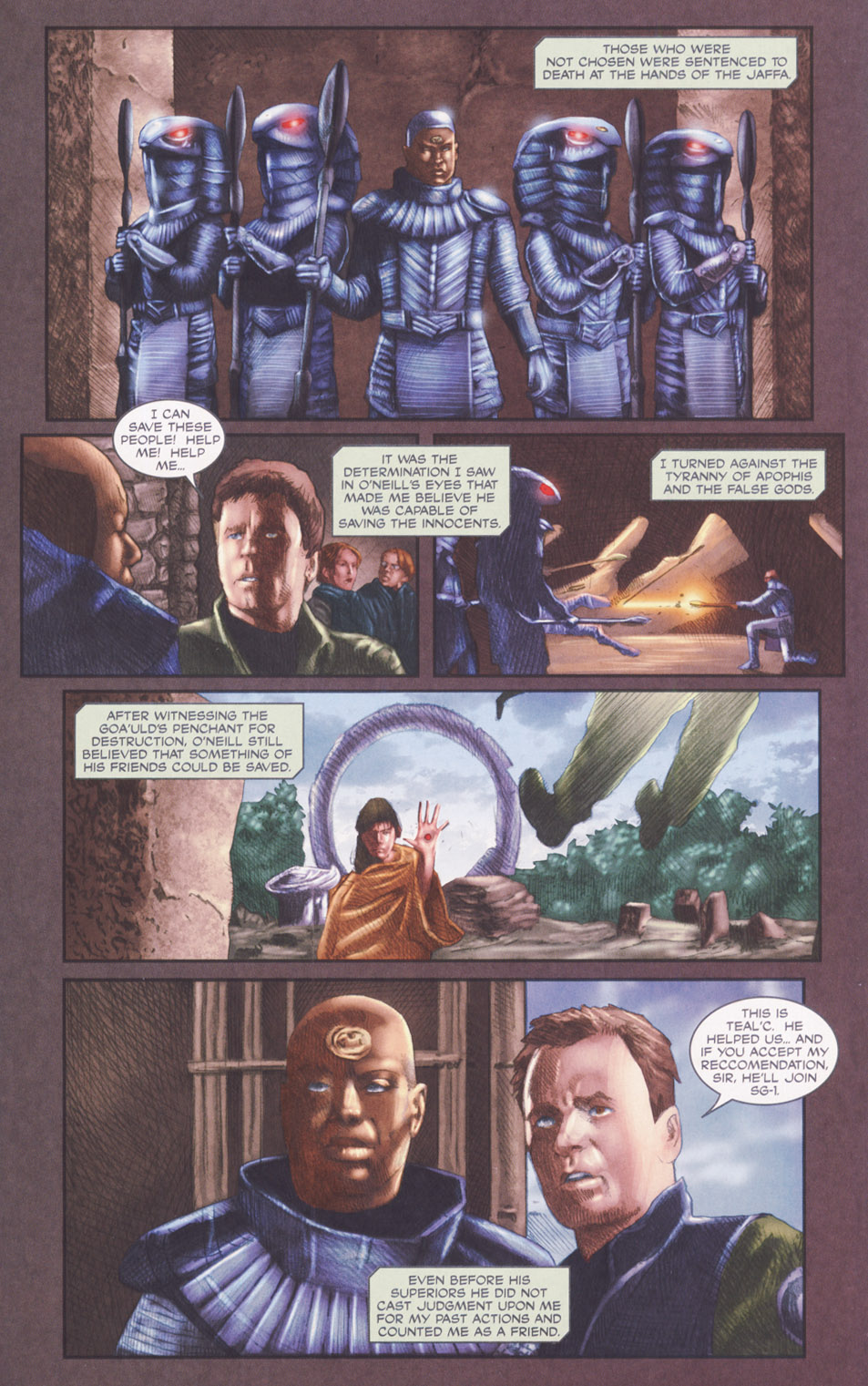 Read online Stargate SG-1: POW comic -  Issue #2 - 18