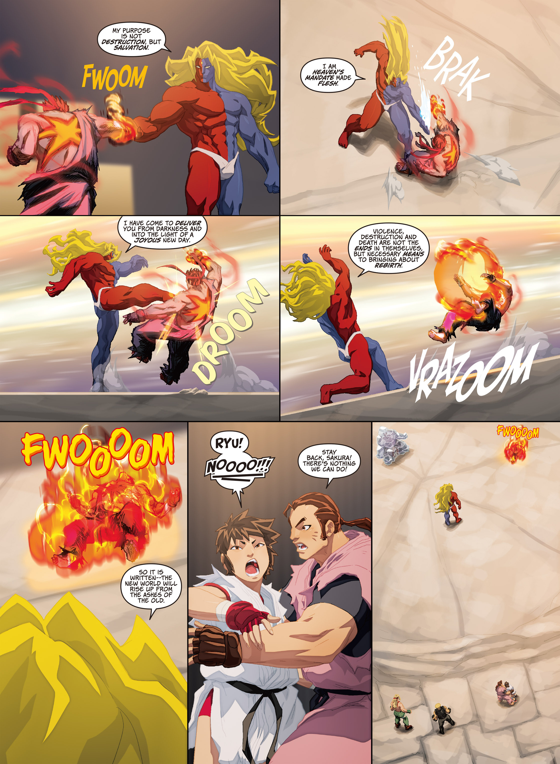 Read online Super Street Fighter comic -  Issue # Vol.2 - Hyper Fighting - 90