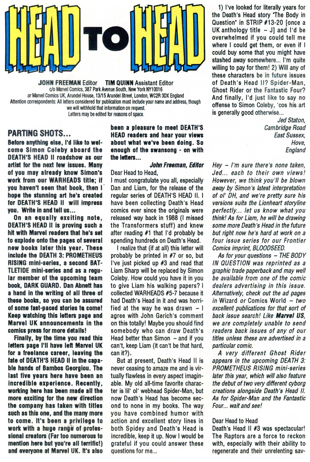 Read online Death's Head II (vol. 2) comic -  Issue #6 - 23