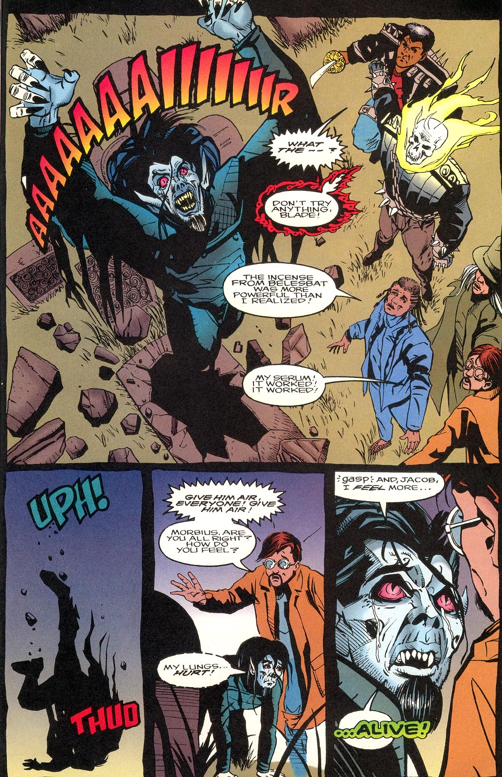 Read online Morbius: The Living Vampire (1992) comic -  Issue #29 - 21