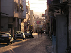 Un carrer del camp de refugiats de Jenin