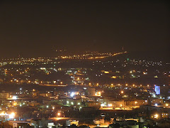 Jenin de nit (les llums del fons son d'un assentament jueu)