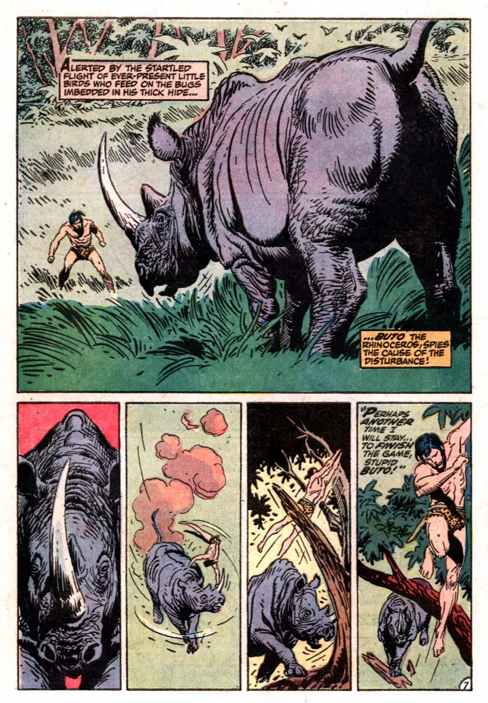 Read online Tarzan (1972) comic -  Issue #212 - 9