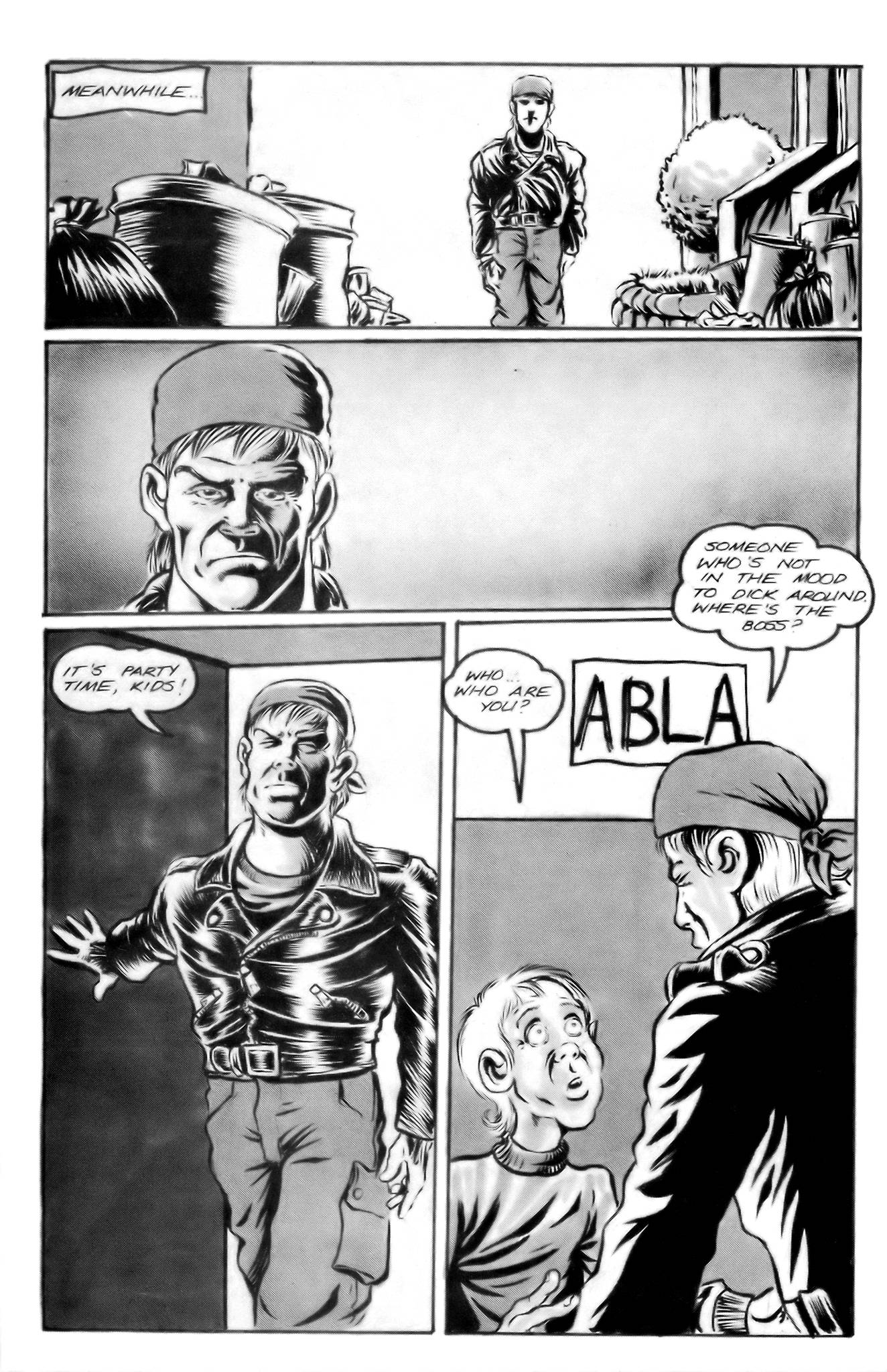 Read online Leather & Lace (1989) comic -  Issue #11 - 14