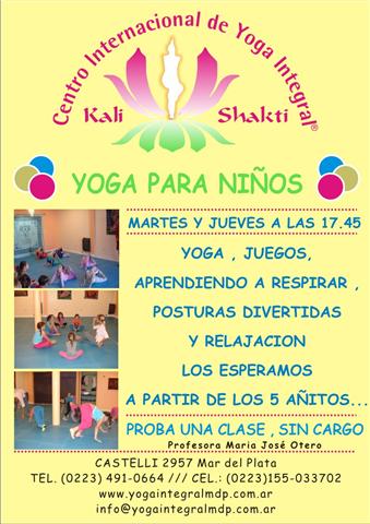 CONEXION: YOGA PARA NIÑOS